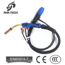 maxi 400 amps co2 welding torch euro connector